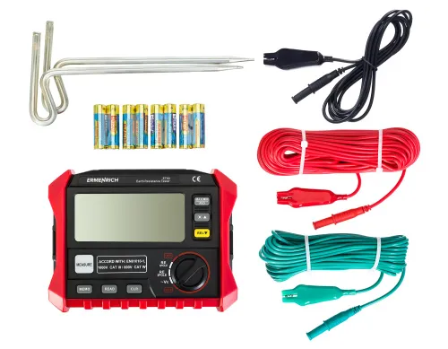 immagine tester per resistenza di terra Ermenrich Ping ET60,  7