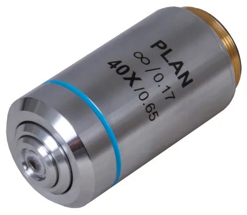 figura obiettivo planacromatico all’infinito Levenhuk MED 40x,  2