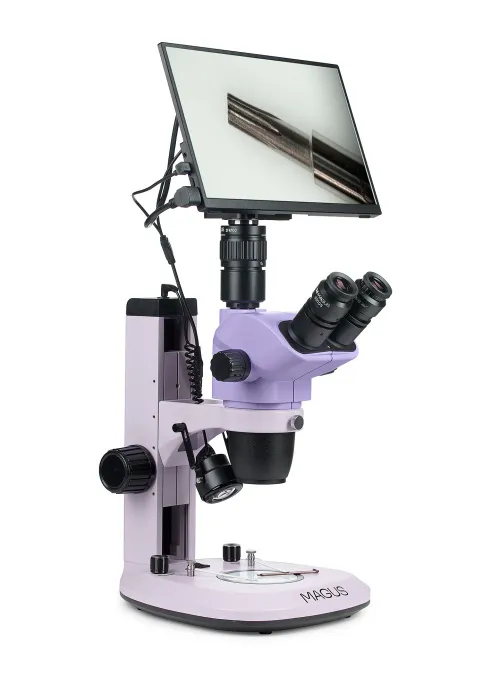 figura microscopio stereoscopico digitale MAGUS Stereo D7T LCD PLUS,  3
