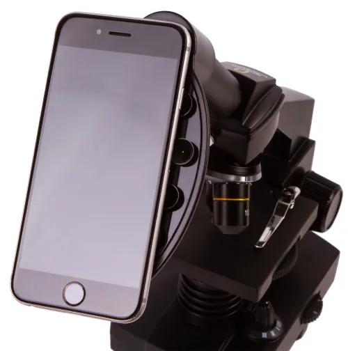 figura microscopio Bresser National Geographic 40–1280x con supporto per smartphone,  11