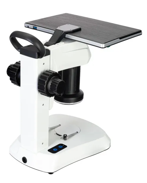 foto microscopio LCD Bresser Analyth,  7