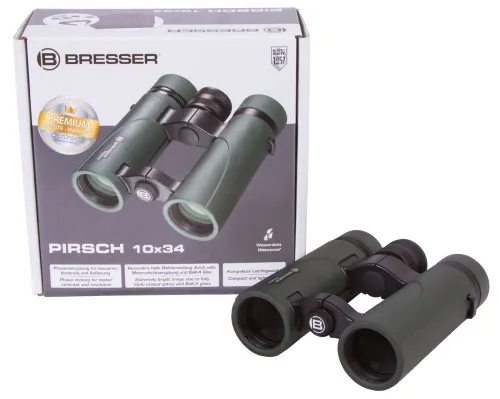 foto binocolo Bresser Pirsch 10x34,  10