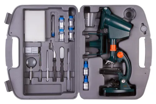 foto microscopio Levenhuk LabZZ M3 con adattatore per fotocamera,  12