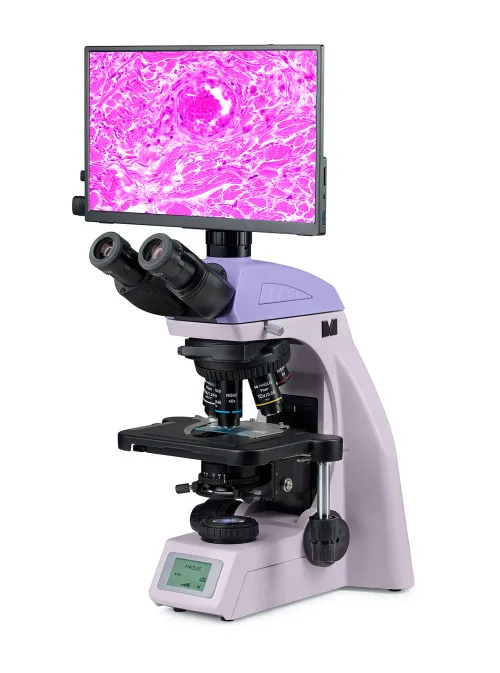 foto microscopio biologico digitale MAGUS Bio D260T LCD,  2