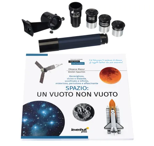 fotografia telescopio Levenhuk Discovery Spark 114 AZ con libro,  3