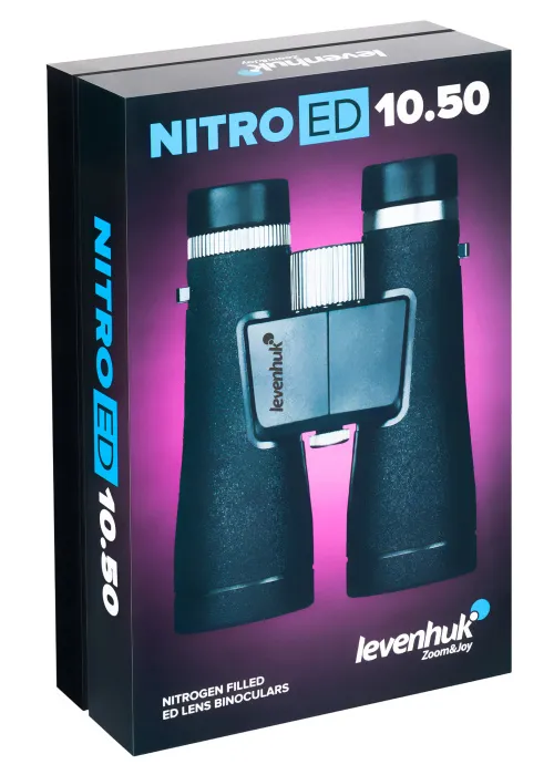 foto binocolo Levenhuk Nitro ED 10x50,  12