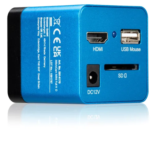 foto bresser Fotocamera per microscopio MikroCam MINI Full HD HDMI,  6