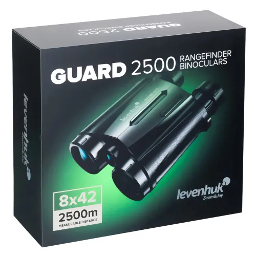 immagine binocolo con telemetro Levenhuk Guard 2500,  12