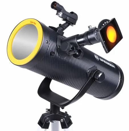 figura telescopio Bresser Solarix 114/500 con Filtro Solare,  2