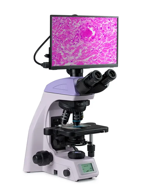 foto microscopio biologico digitale MAGUS Bio D260T LCD,  3