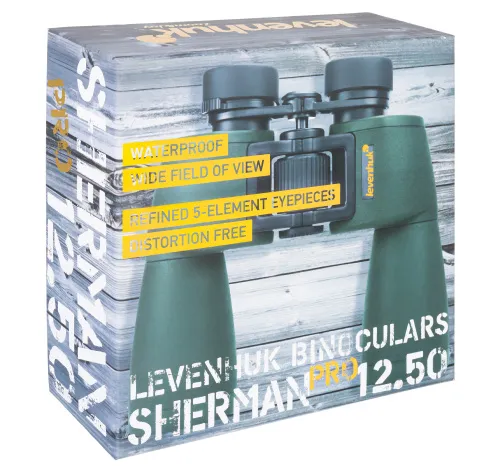 figura binocolo Levenhuk Sherman PRO 12x50,  10