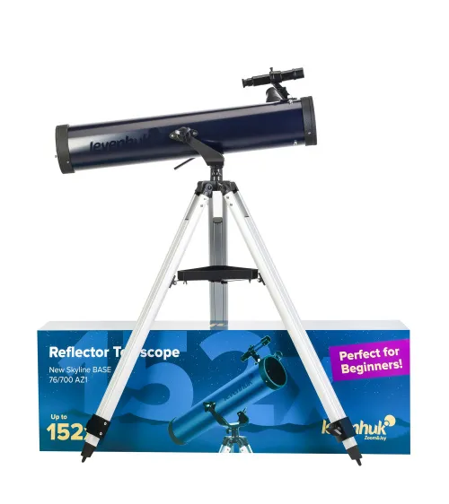 fotografia telescopio Levenhuk New Skyline BASE 76/700 AZ1,  2