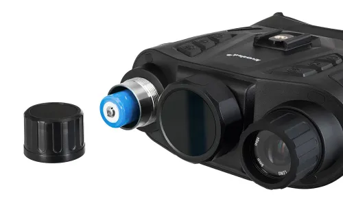 fotografia visore notturno binoculare digitale Levenhuk Halo 50XN GPS,  12