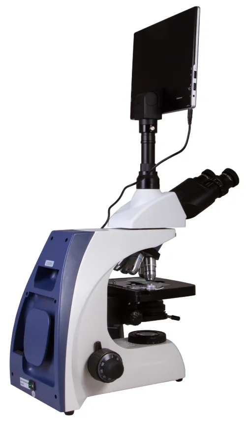figura microscopio trinoculare digitale Levenhuk MED D30T LCD,  6