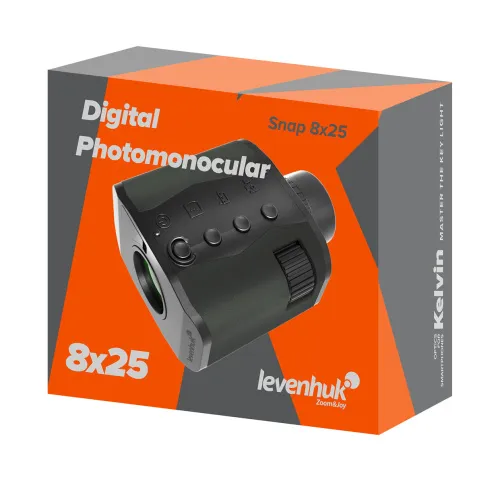 foto fotomonoculare digitale Levenhuk Kelvin Snap 8x25,  8