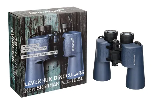 foto binocolo Levenhuk New Sherman PLUS 10x50,  5