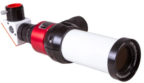 fotografia telescopio solare LUNT LS50THa/B400PT H-alpha,  6