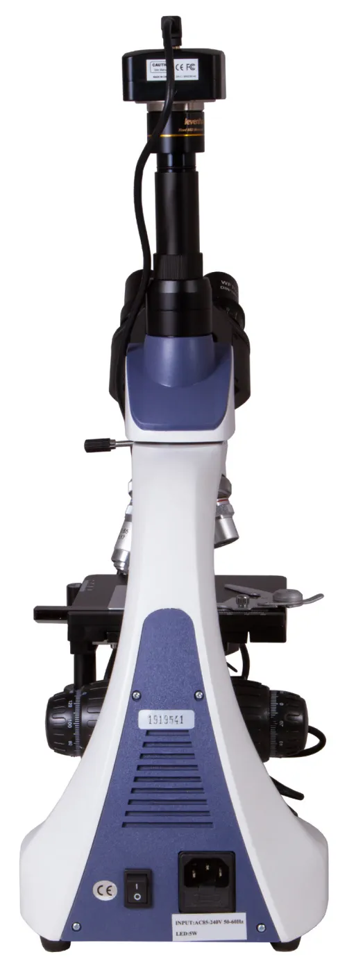 immagine microscopio trinoculare digitale Levenhuk MED D10T,  8