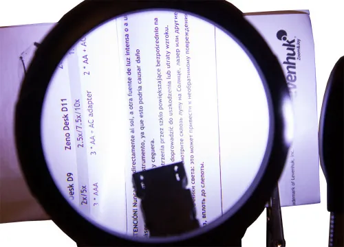 fotografia lente d’ingrandimento Levenhuk Zeno Desk D11,  15