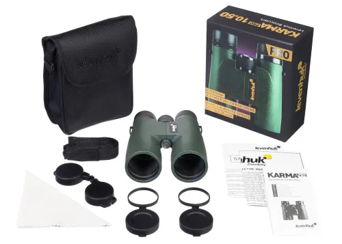 foto binocolo Levenhuk Karma PRO 10x50,  2