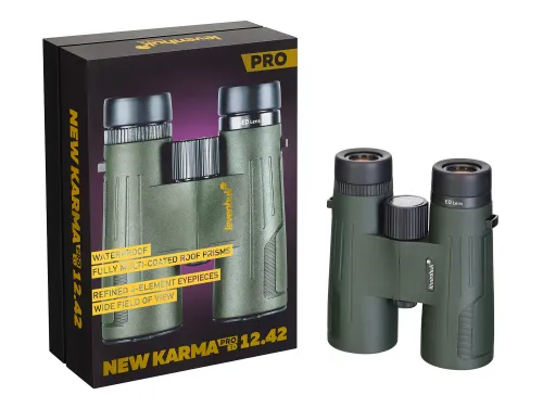 fotografia binocolo Levenhuk New Karma PRO ED 12x42,  5