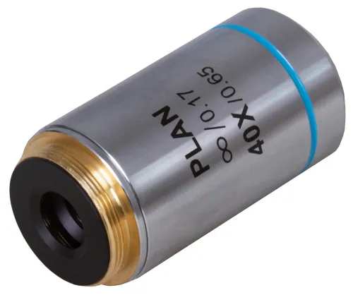 figura obiettivo planacromatico all’infinito Levenhuk MED 40x,  3