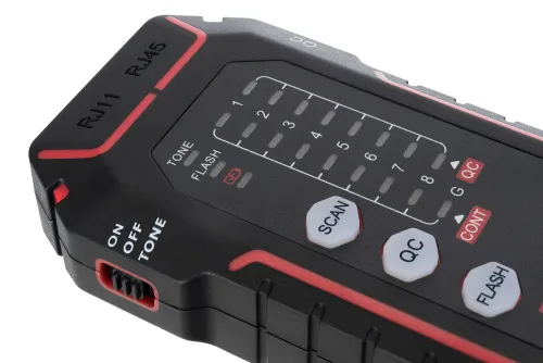 figura tester per cavi di rete Ermenrich NetGeeks NP35,  9