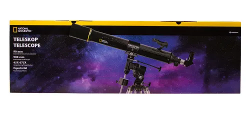 figura telescopio Bresser National Geographic 90/900 EQ3,  10