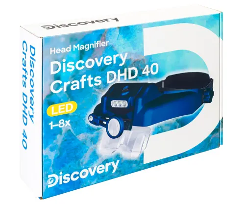 immagine lente d’ingrandimento frontale Levenhuk Discovery Crafts DHD 40,  11