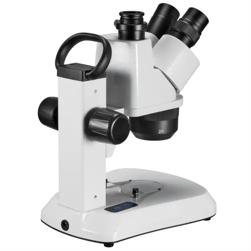foto microscopio stereo trinoculare Bresser Analyth STR Trino 10x - 40x,  5