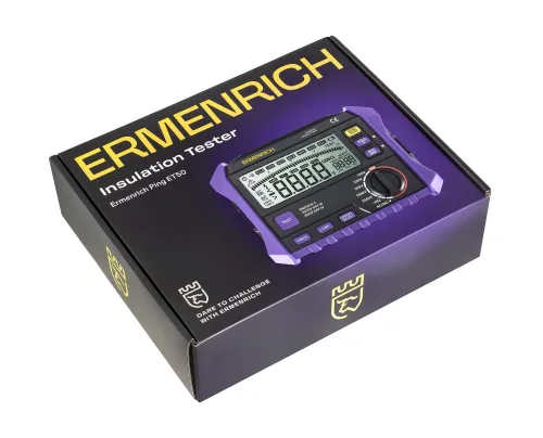figura tester di isolamento Ermenrich Ping ET50,  9