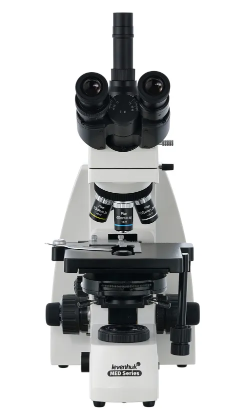 foto microscopio trinoculare Levenhuk MED 45T,  3