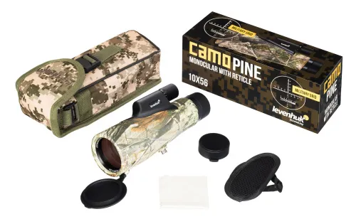 immagine monoculare con reticolo Levenhuk Camo 10x56,  4