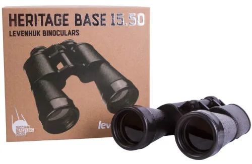 figura binocolo Levenhuk Heritage BASE 15x50,  2