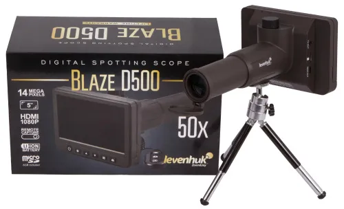 figura cannocchiale terrestre digitale Levenhuk Blaze D500,  17