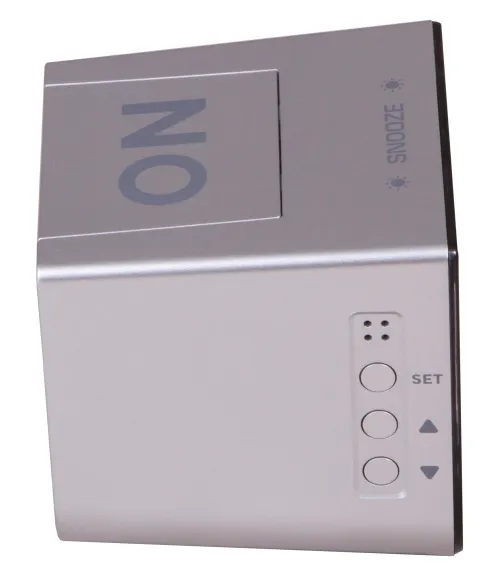 fotografia sveglia Radiocontrollata Bresser FlipMe, argento,  6