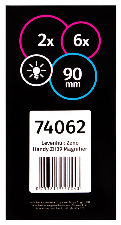 figura lente d’ingrandimento Levenhuk Zeno Handy ZH39,  12