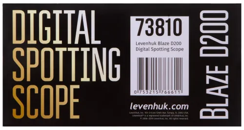 fotografia cannocchiale terrestre digitale Levenhuk Blaze D200,  14