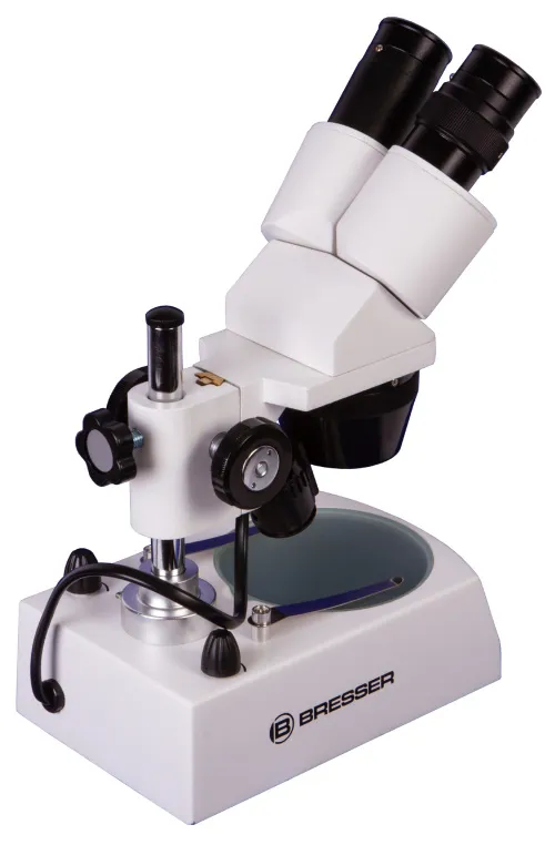 foto stereomicroscopio Bresser Erudit ICD,  7