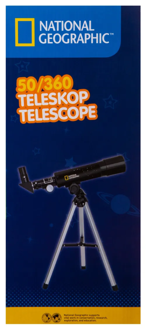 foto telescopio National Geographic 50/360 AZ e Microscopio con Supporto per Smartphone,  24