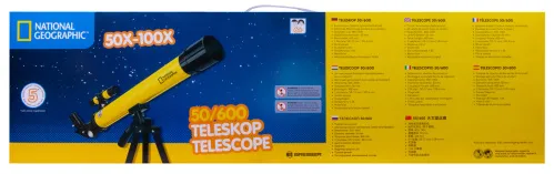 foto telescopio Bresser National Geographic 50/600 AZ con montaggio,  15