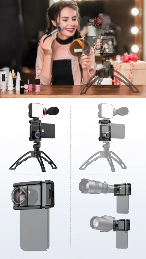 fotografia gabbia per smartphone mini Levenhuk Kelvin RIG1,  2