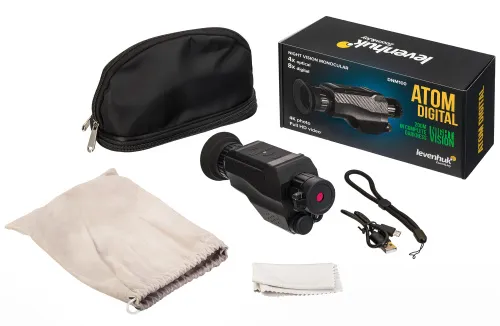 figura visore notturno monoculare Levenhuk Atom Digital DNM100,  2