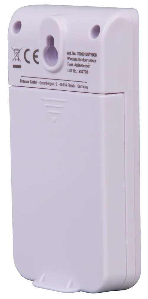 figura orologio termoigrometro Bresser MyClimate, bianco,  12