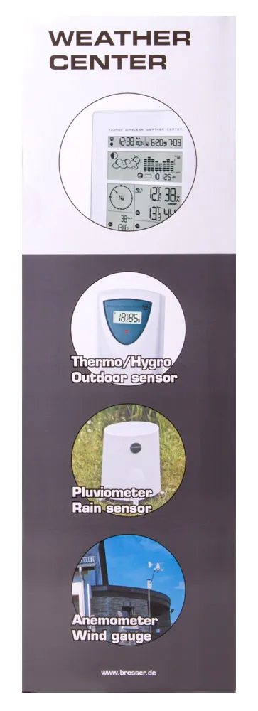 figura bresser RC Weather Station, white,  17