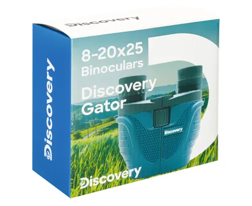 fotografia binocolo Levenhuk Discovery Gator 8–20x25,  12