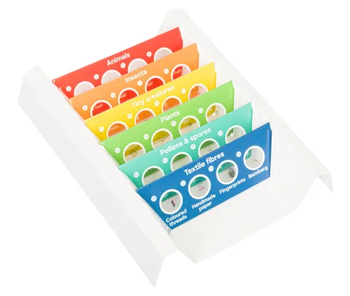 fotografia levenhuk Discovery Flora & Fauna Set con 24 vetrini preparati,  2