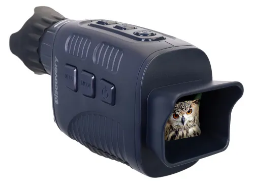 foto visore notturno digitale monoculare Levenhuk Discovery Night ML10 con treppiede,  6