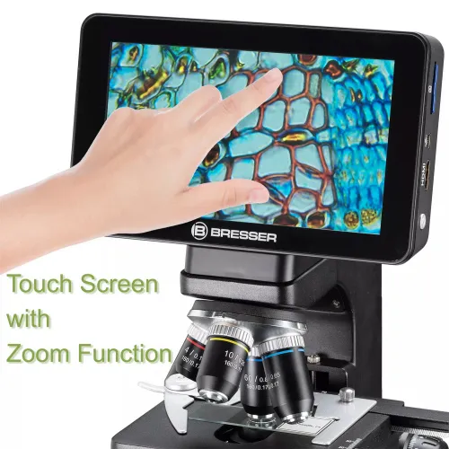 figura microscopio Bresser Researcher LCD ,  3
