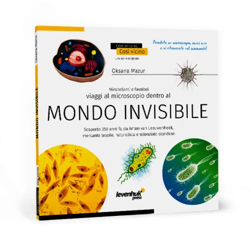 immagine mondo invisibile. Libro educativo. Copertina rigida,  2